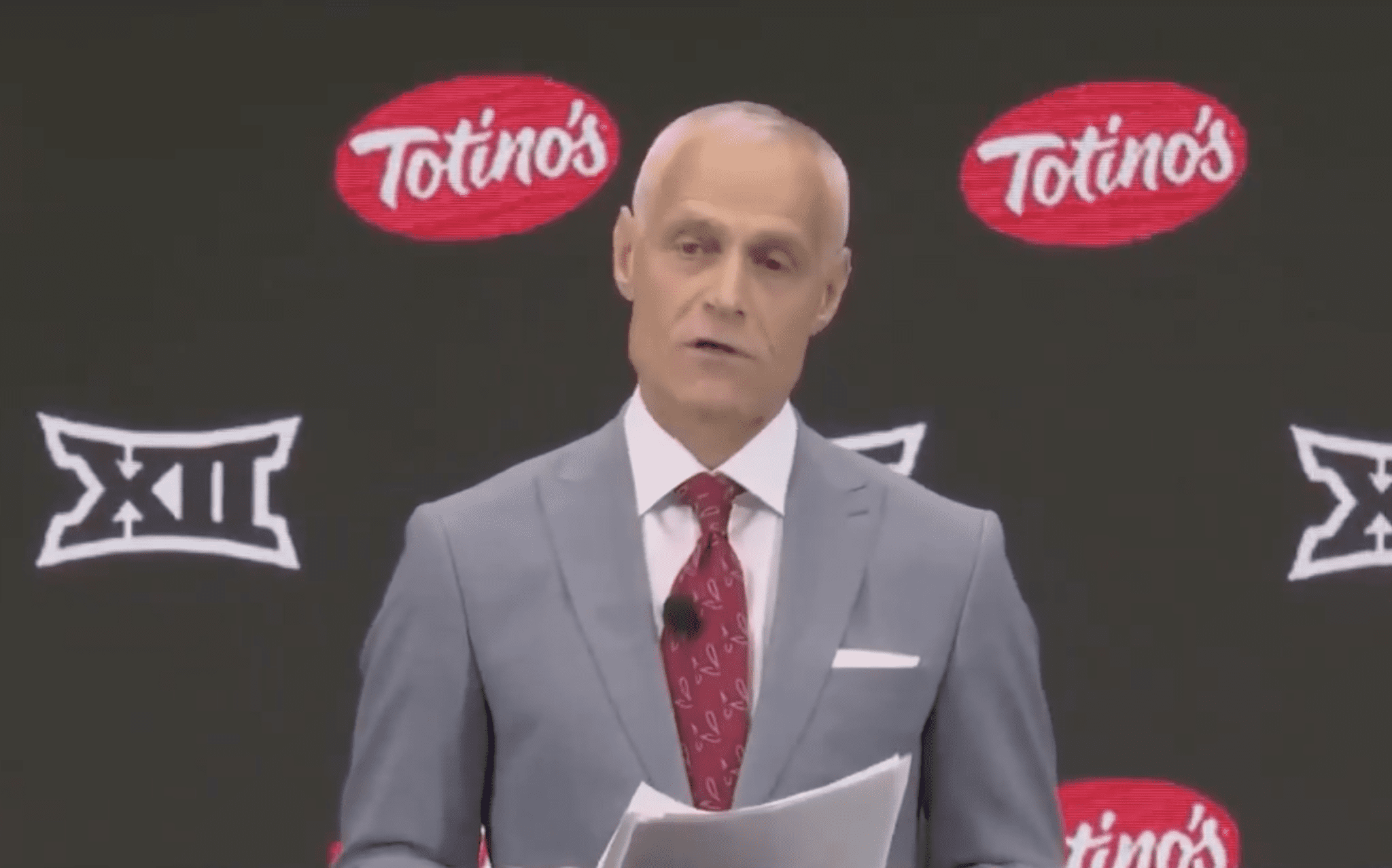 Big 12 commissioner Brett Yormark